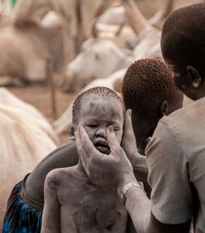 Jižní Súdán- Mundari a Dinka